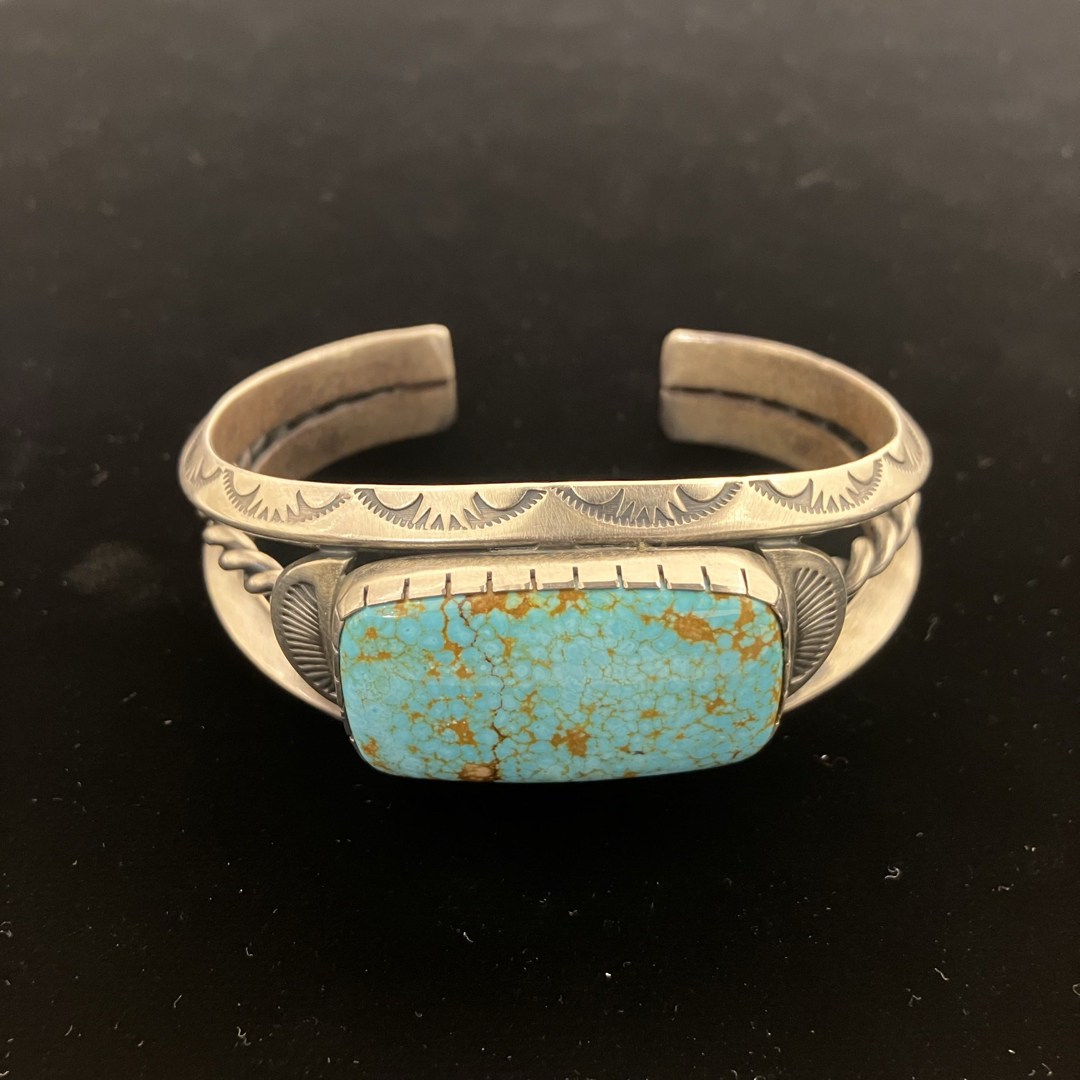 INDIAN JEWELRY - ナバホ No.8ターコイズバングルの通販 by この INDIAN JEWELRY - ナバホ No.8ターコイズバングルの通販 by この