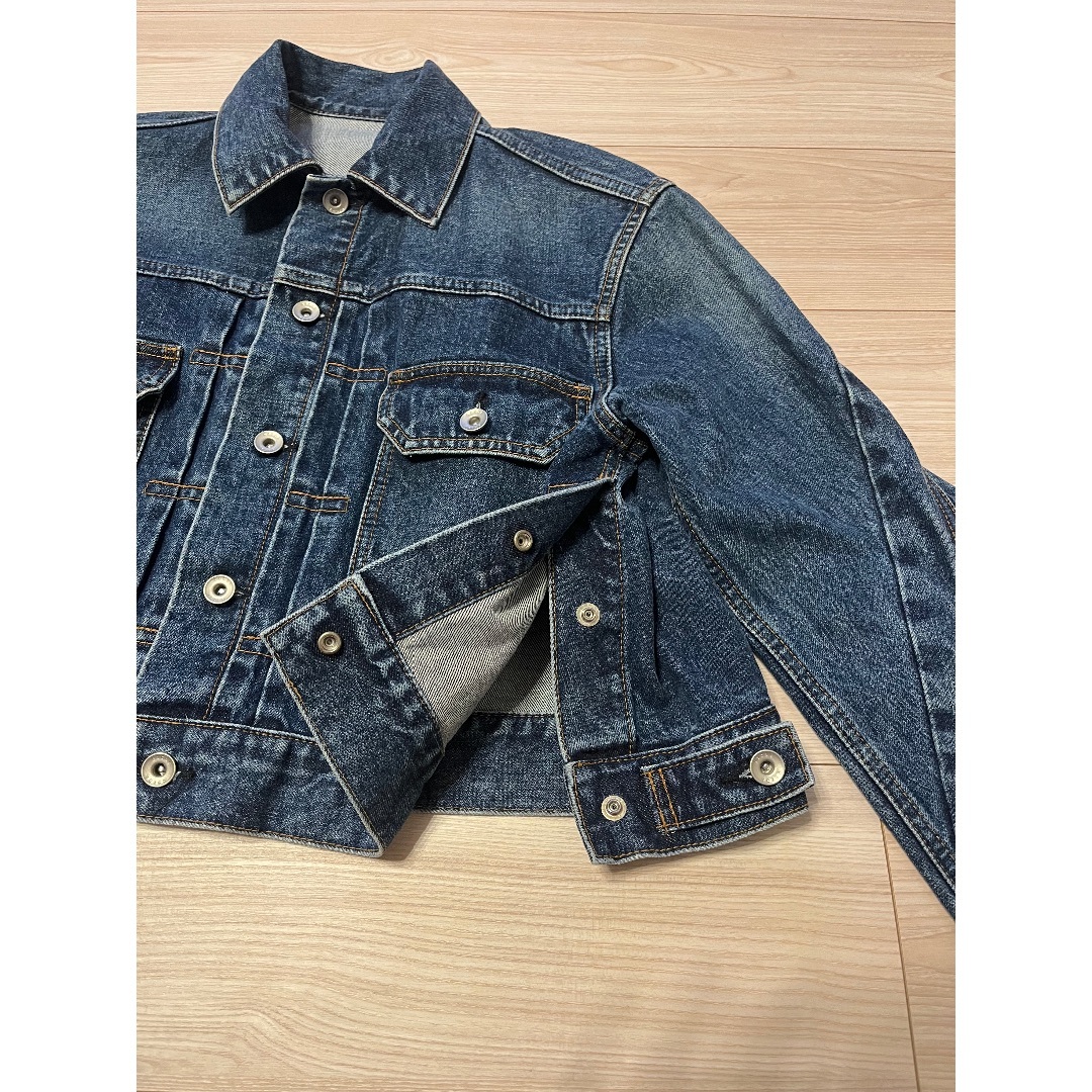 sacai - Sacai サカイ フレアスリーブ クロップド デニム sacai - Sacai サカイ フレアスリーブ クロップド デニム