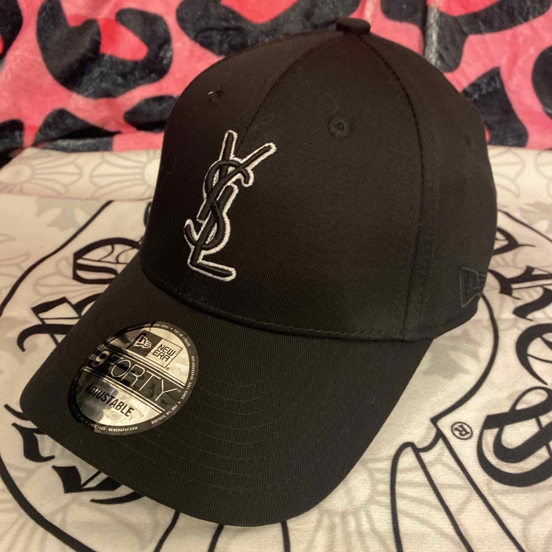 NEW ERA - 新品 サンローラン ニューエラ コラボキャップ ysl NEW ERA - 新品 サンローラン ニューエラ コラボキャップ ysl