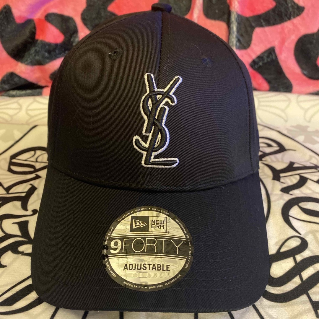 NEW ERA - 新品 サンローラン ニューエラ コラボキャップ ysl NEW ERA - 新品 サンローラン ニューエラ コラボキャップ ysl