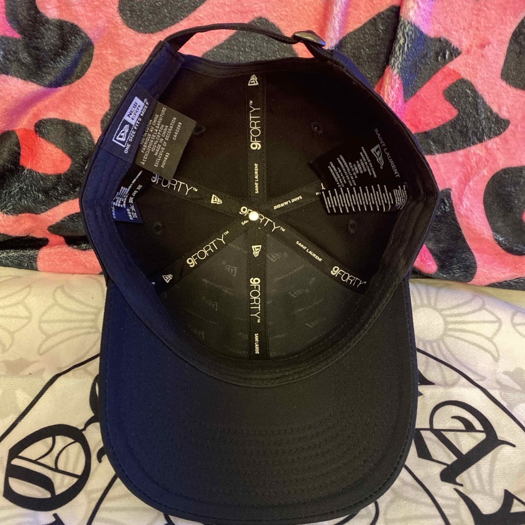 NEW ERA - 新品 サンローラン ニューエラ コラボキャップ ysl NEW ERA - 新品 サンローラン ニューエラ コラボキャップ ysl