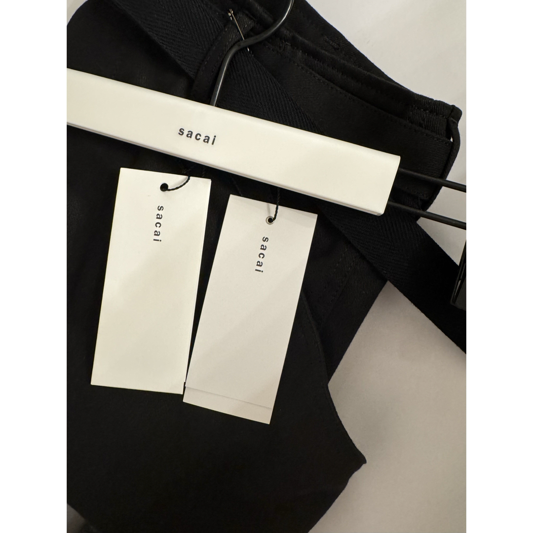 sacai - 25SS Sacai Cotton Chino Shorts 黒 1の通販 by hanna sacai - 25SS Sacai Cotton Chino Shorts 黒 1の通販 by hanna