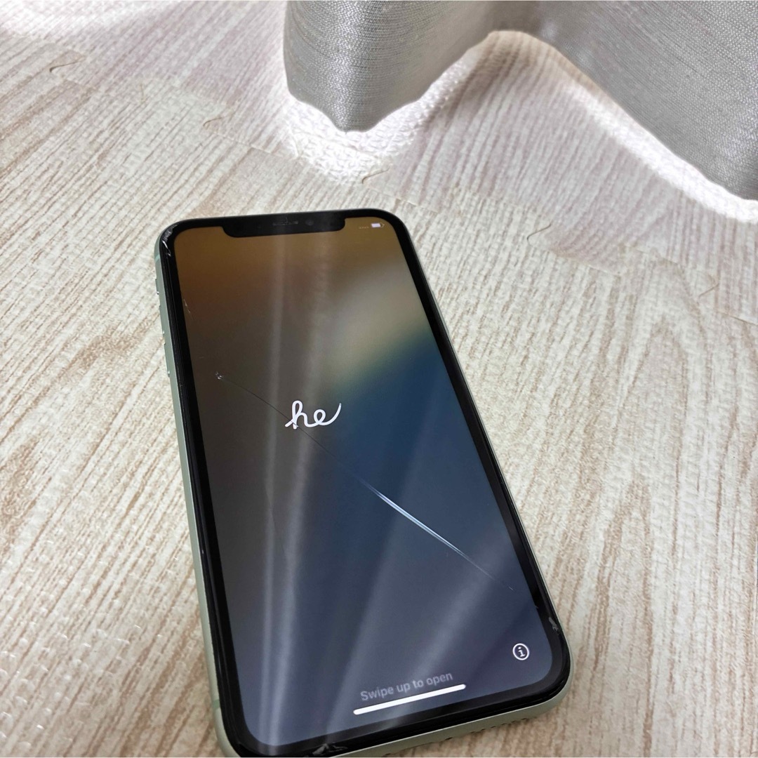 iPhone - iPhone11 グリーン 128Gの通販 by たこらいす|アイ iPhone - iPhone11 グリーン 128Gの通販 by たこらいす|アイ