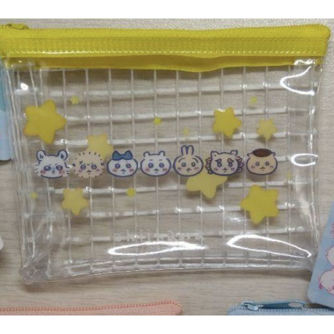 ちいかわ(チイカワ)のちいかわ キャンドゥ ミニメッシュポーチ イエロー レディースのファッション小物(ポーチ)の商品写真