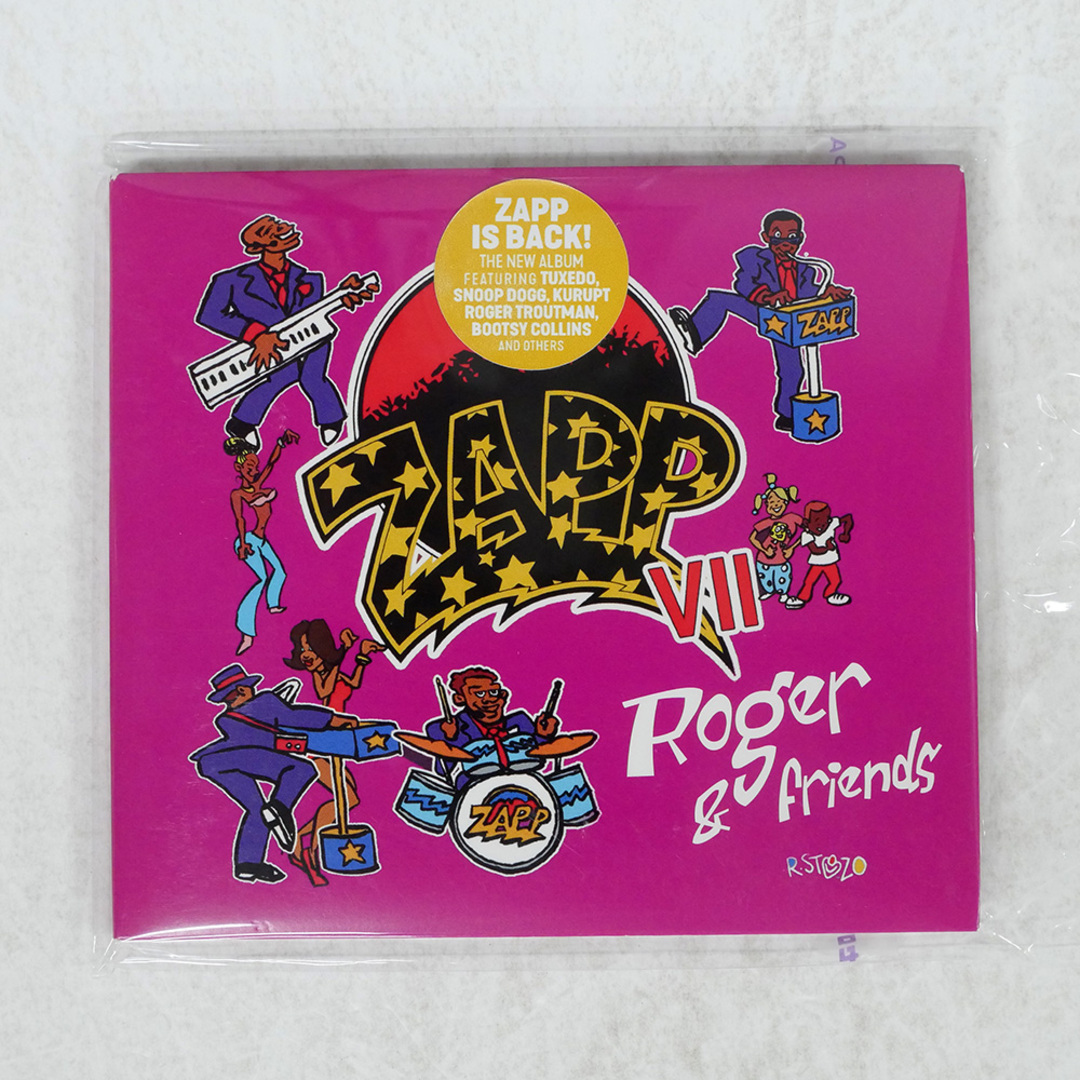 デジパック 輸入盤 ZAPP/VII ROGER & FRIENDS/LEOPARD N 77054 デジパック 輸入盤 ZAPP/VII ROGER & FRIENDS/LEOPARD N 77054