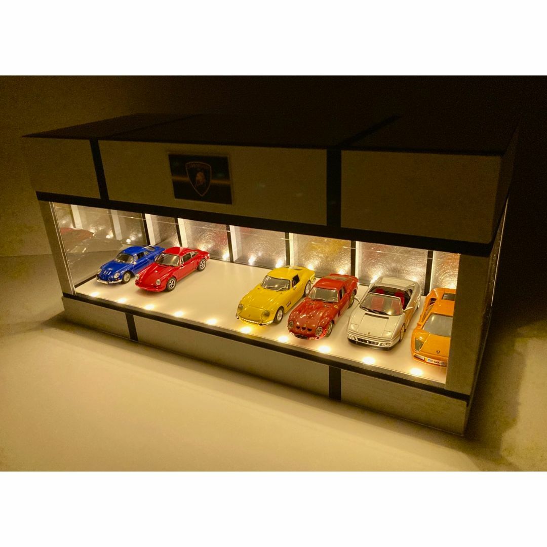 1/18〜1/43展示可能・WH基調&二重壁・ディスプレーBOX・ネオ 1/18〜1/43展示可能・WH基調&二重壁・ディスプレーBOX・ネオ