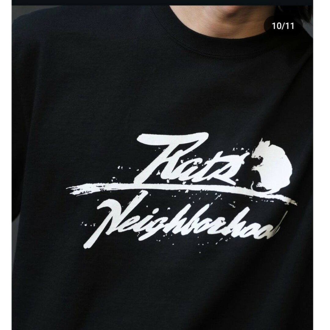 NEIGHBORHOOD - 20th RATS × NEIGHBORHOOD TEE -Black Lの通販 NEIGHBORHOOD - 20th RATS × NEIGHBORHOOD TEE -Black Lの通販