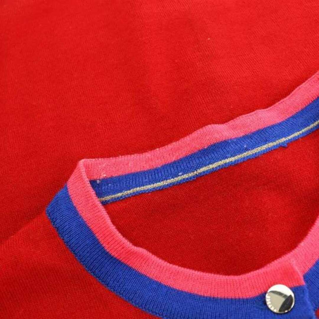 ESCADA - エスカーダ カーディガン ウール XS 赤 レッドの通販 ESCADA - エスカーダ カーディガン ウール XS 赤 レッドの通販