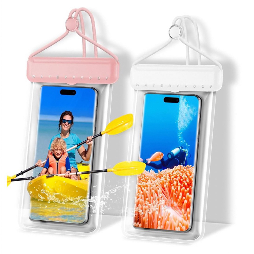 スマート防水ケース 2点セット スマホ/家電/カメラのスマホアクセサリー(モバイルケース/カバー)の商品写真