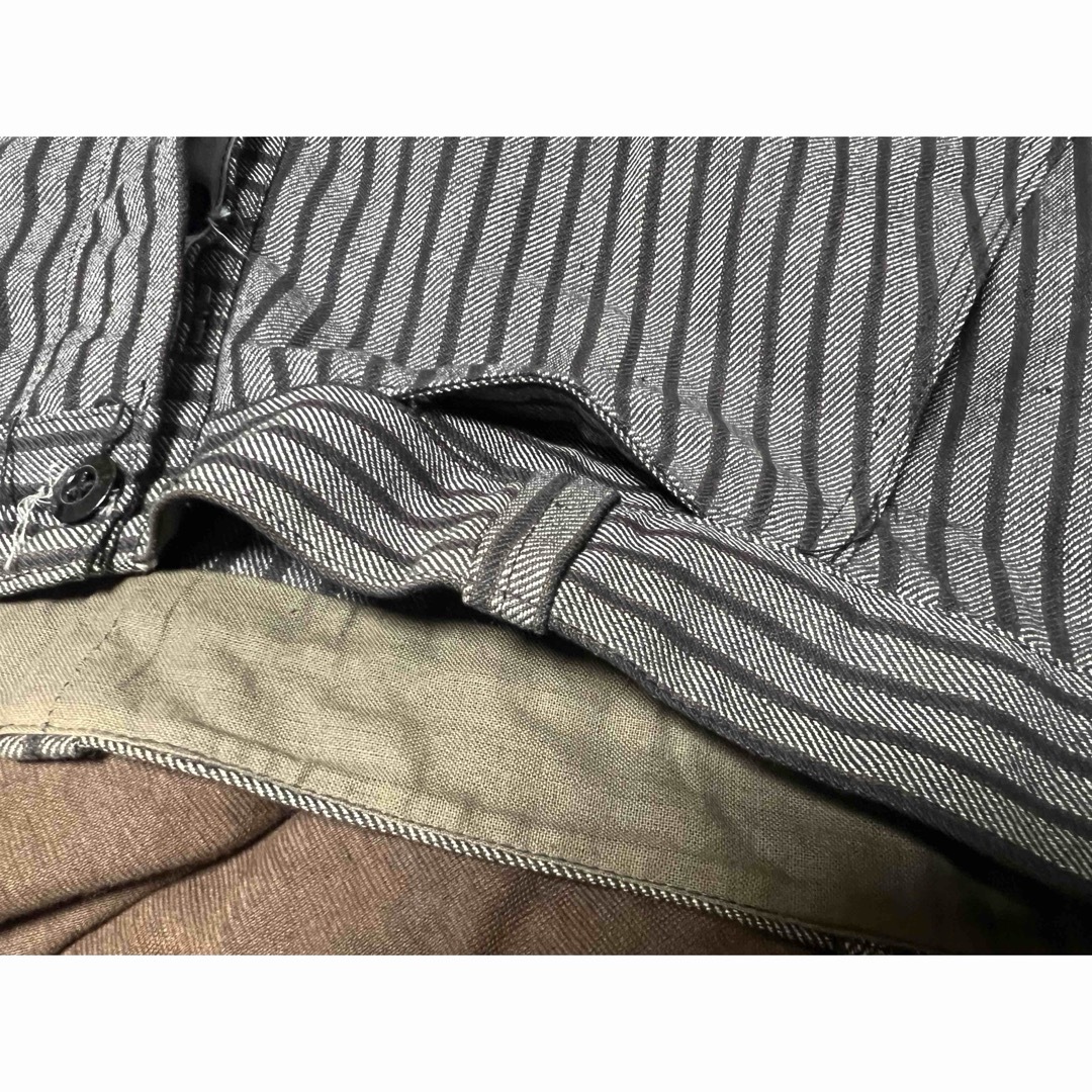 フレンチビンテージ ストライプパンツ ワークパンツ 1940 40sの フレンチビンテージ ストライプパンツ ワークパンツ 1940 40sの