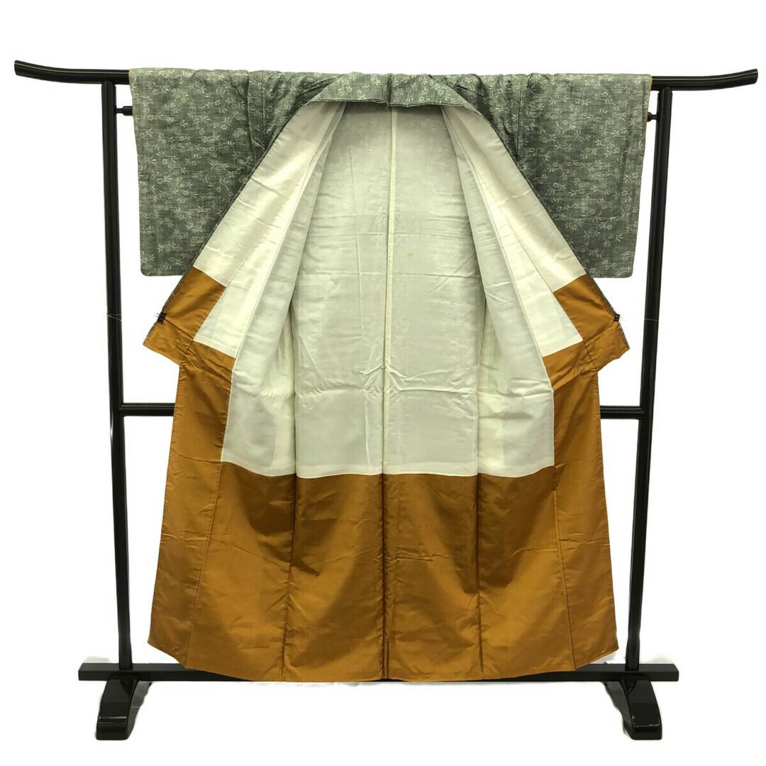 紬/美品/グレー/仕立上がり/適応身長153~160㎝/10793の通販 by 紬/美品/グレー/仕立上がり/適応身長153~160㎝/10793の通販 by