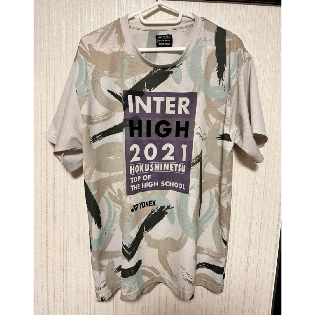 YONEX - ヨネックス 2021インターハイTシャツホワイトの通販 by YONEX - ヨネックス 2021インターハイTシャツホワイトの通販 by
