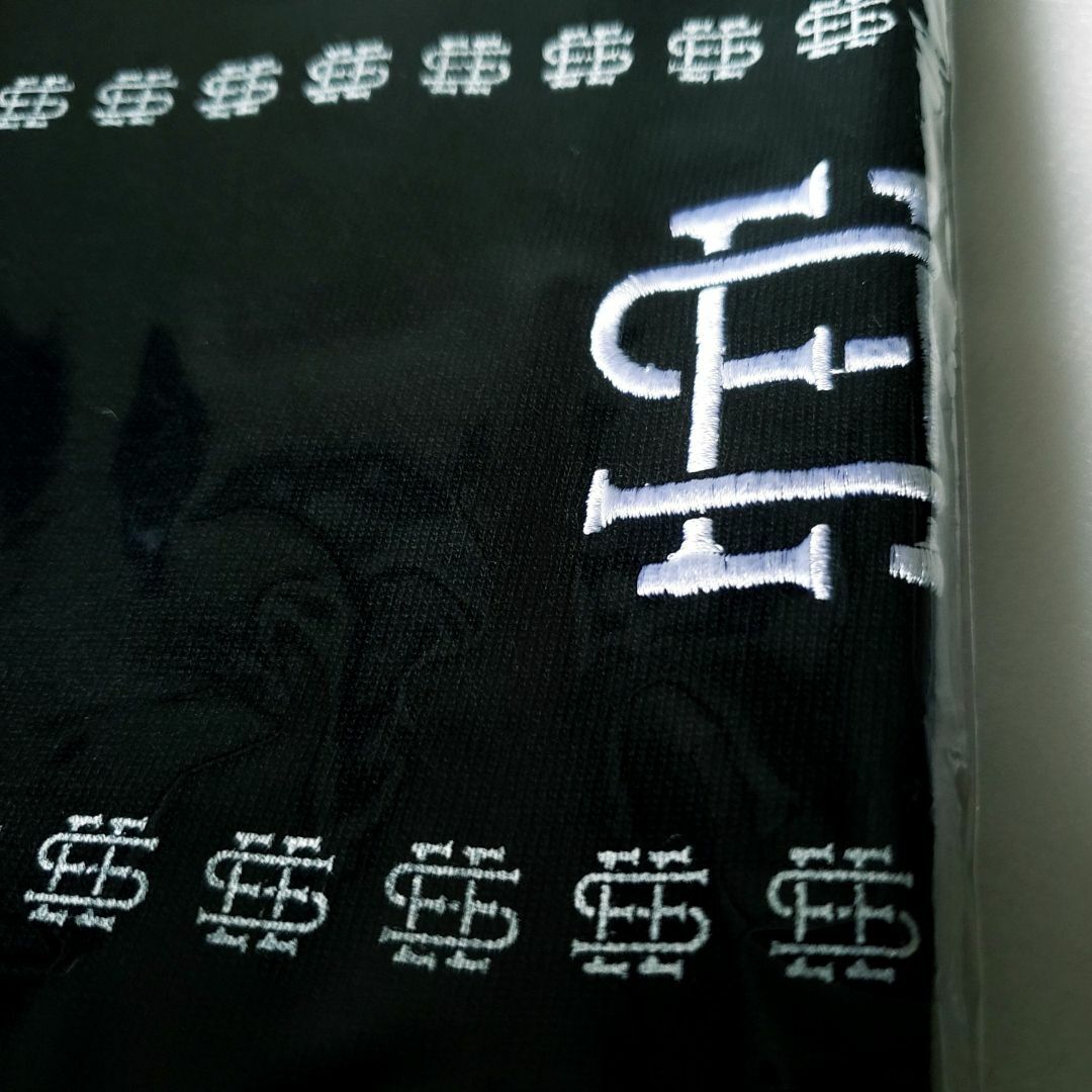 SEE SEE - SEE SEE SUPER BIG FLAT S LOGO ボーダーT 黒 XLの SEE SEE - SEE SEE SUPER BIG FLAT S LOGO ボーダーT 黒 XLの