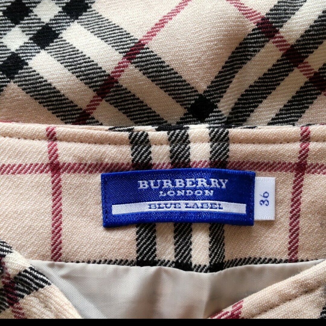 BURBERRY BLUE LABEL - BURBERRY BLUE LABEL チェック柄ミニ BURBERRY BLUE LABEL - BURBERRY BLUE LABEL チェック柄ミニ