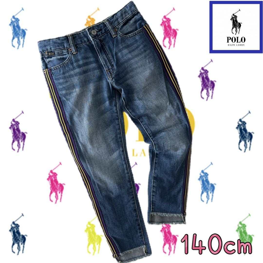 POLO RALPH LAUREN - ポロ ラルフローレン デニム クロップド丈 POLO RALPH LAUREN - ポロ ラルフローレン デニム クロップド丈