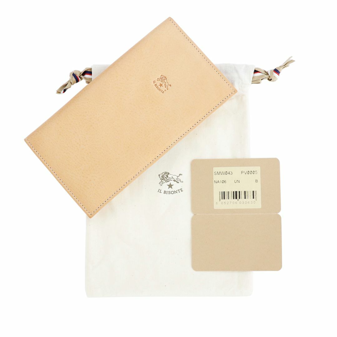 IL BISONTE - イルビゾンテ 長財布 二つ折り SMW043 PV0005 IL BISONTE - イルビゾンテ 長財布 二つ折り SMW043 PV0005