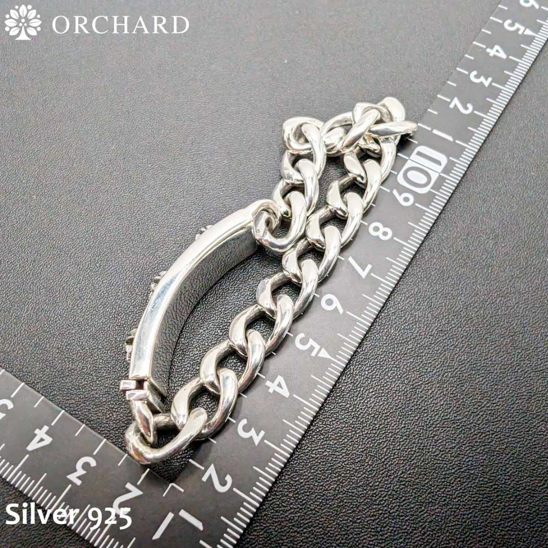 匿名配送/シルバー925/3クロス喜平IDブレスレット/22cmの通販 by 匿名配送/シルバー925/3クロス喜平IDブレスレット/22cmの通販 by