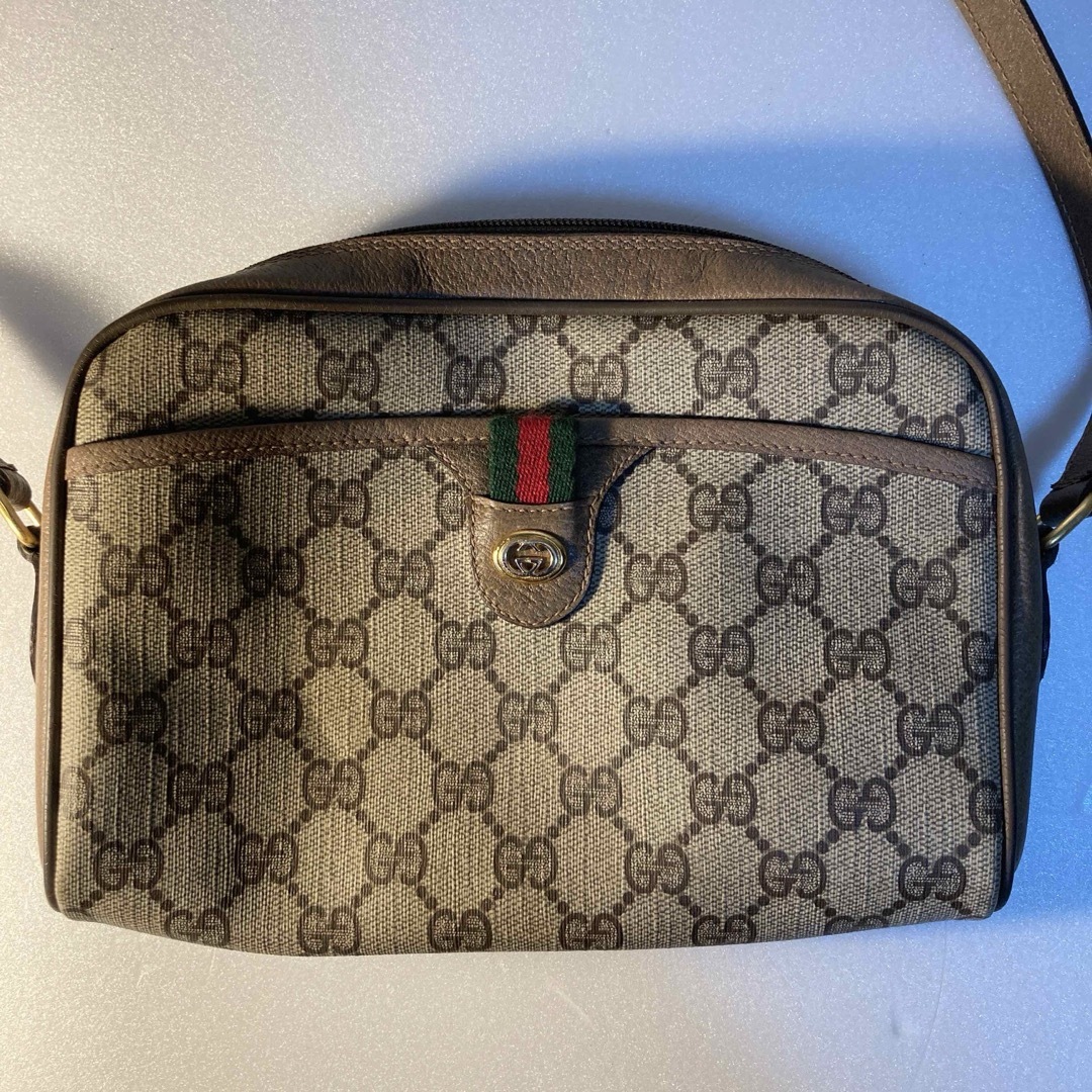 GUCCI - GUCCI オールドグッチ ショルダーバッグ シェリーライン GUCCI - GUCCI オールドグッチ ショルダーバッグ シェリーライン