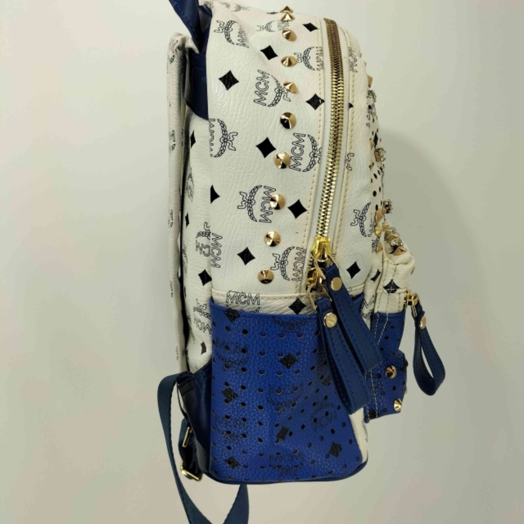 MCM - MCM(エムシーエム) ヴィセトス柄 スタッズ レザーバック MCM - MCM(エムシーエム) ヴィセトス柄 スタッズ レザーバック