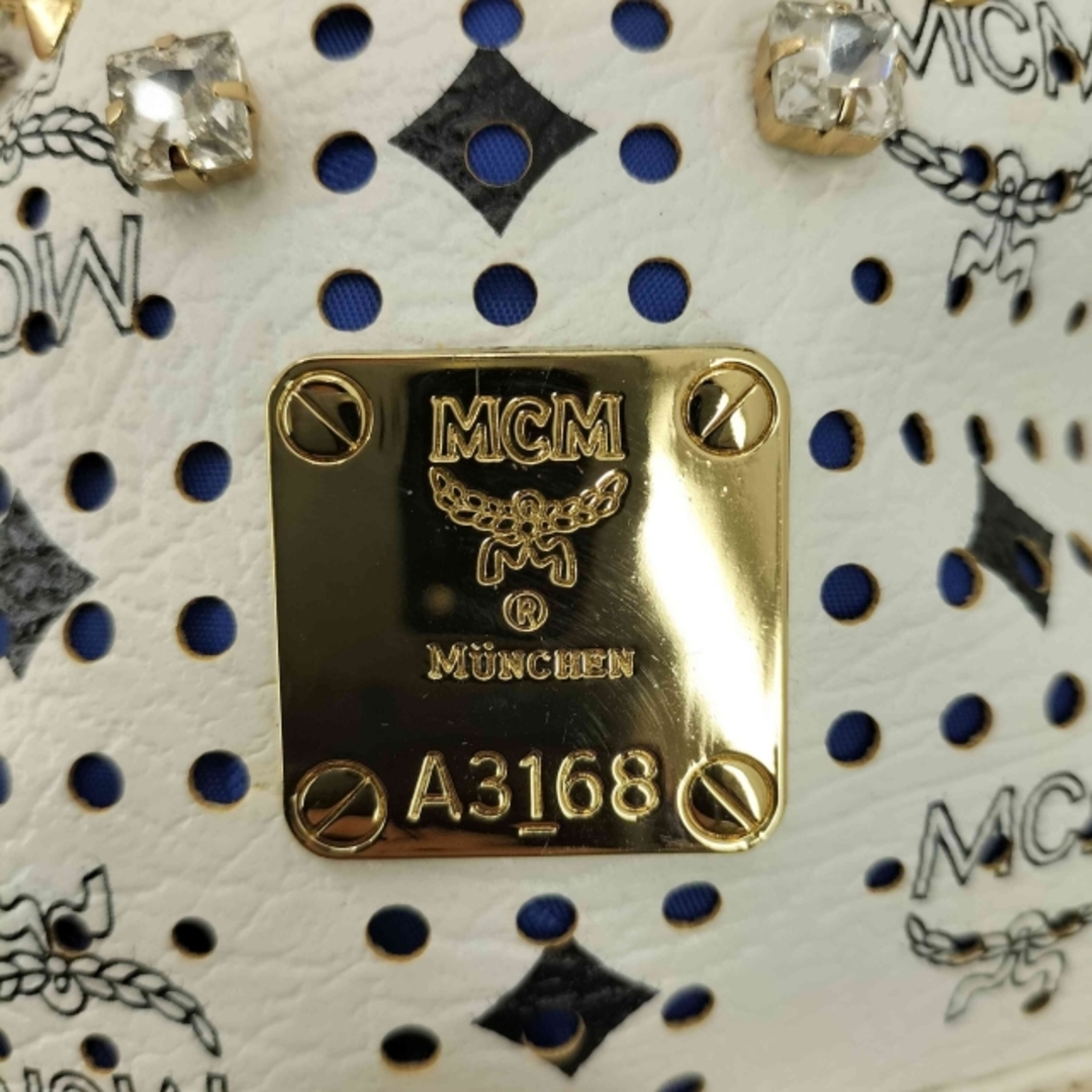 MCM - MCM(エムシーエム) ヴィセトス柄 スタッズ レザーバック MCM - MCM(エムシーエム) ヴィセトス柄 スタッズ レザーバック