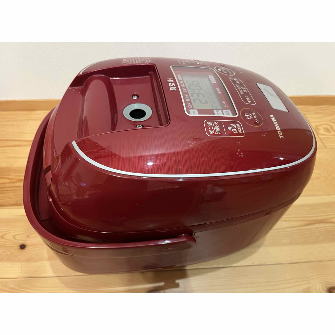 東芝 - TOSHIBA 合わせ炊き 真空IH炊飯器 RC-10VRN(R)の通販 by 東芝 - TOSHIBA 合わせ炊き 真空IH炊飯器 RC-10VRN(R)の通販 by