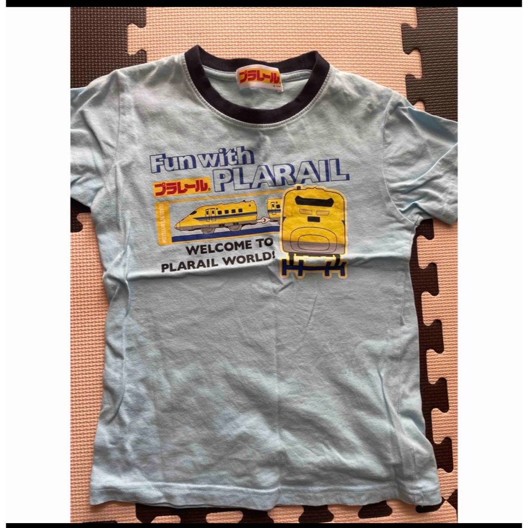 プラレールシリーズ(プラレールシリーズ)のプラレールTシャツ120 キッズ/ベビー/マタニティのキッズ服男の子用(90cm~)(Tシャツ/カットソー)の商品写真