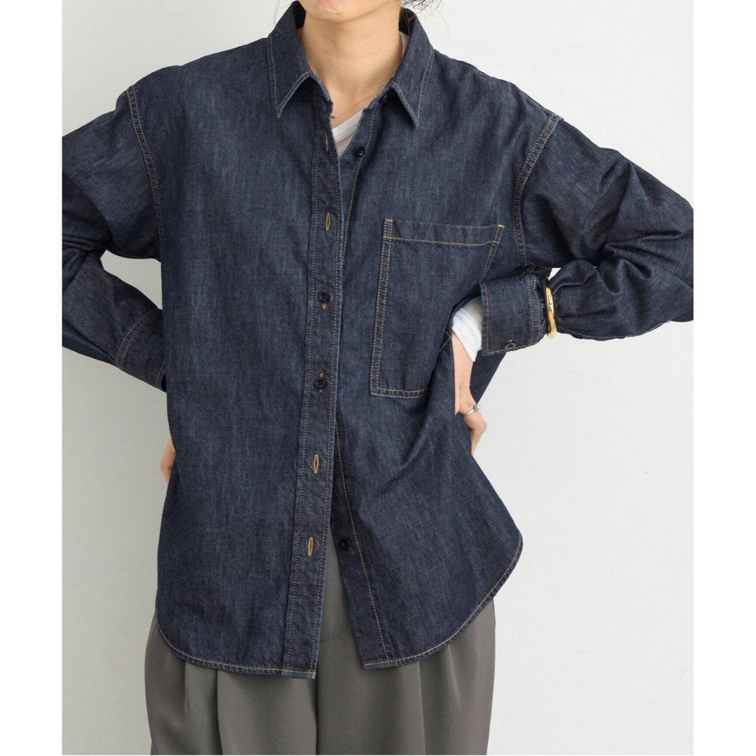 IENA - 新品 IENA ライトデニムシャツ の通販 by moco's shop IENA - 新品 IENA ライトデニムシャツ の通販 by moco's shop