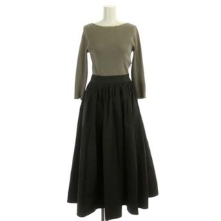 ★新品に近い美品★Mila Owen布帛ボリュームスカート ドッキングワンピース