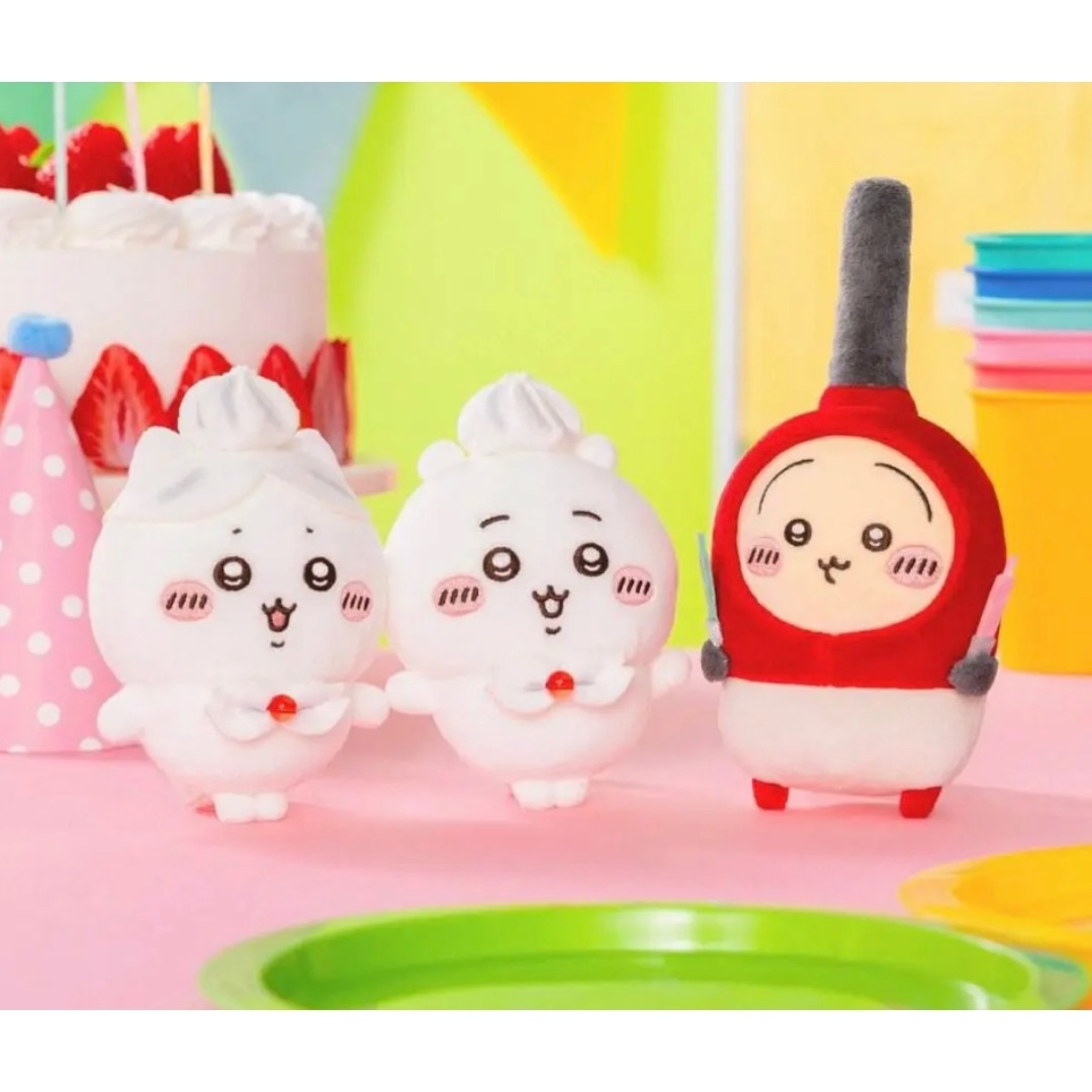 ちいかわ　誕生日マスコット3種セット