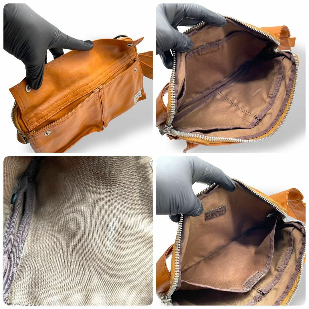 PORTER - 良品 PORTER ポーター ボディバッグ ショルダーバッグ PORTER - 良品 PORTER ポーター ボディバッグ ショルダーバッグ