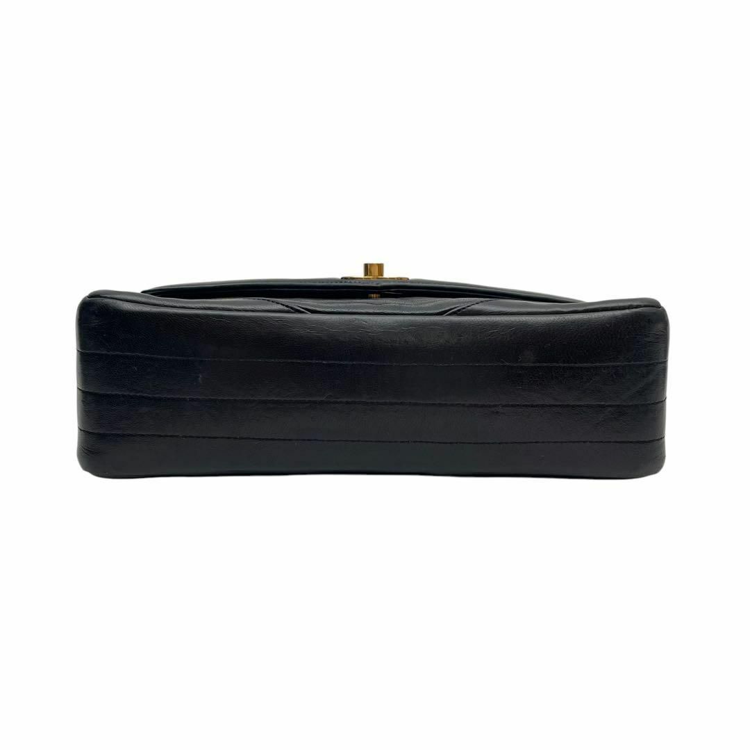 CHANEL - シャネル vステッチ ダブル フラップ ダブル チェーン CHANEL - シャネル vステッチ ダブル フラップ ダブル チェーン