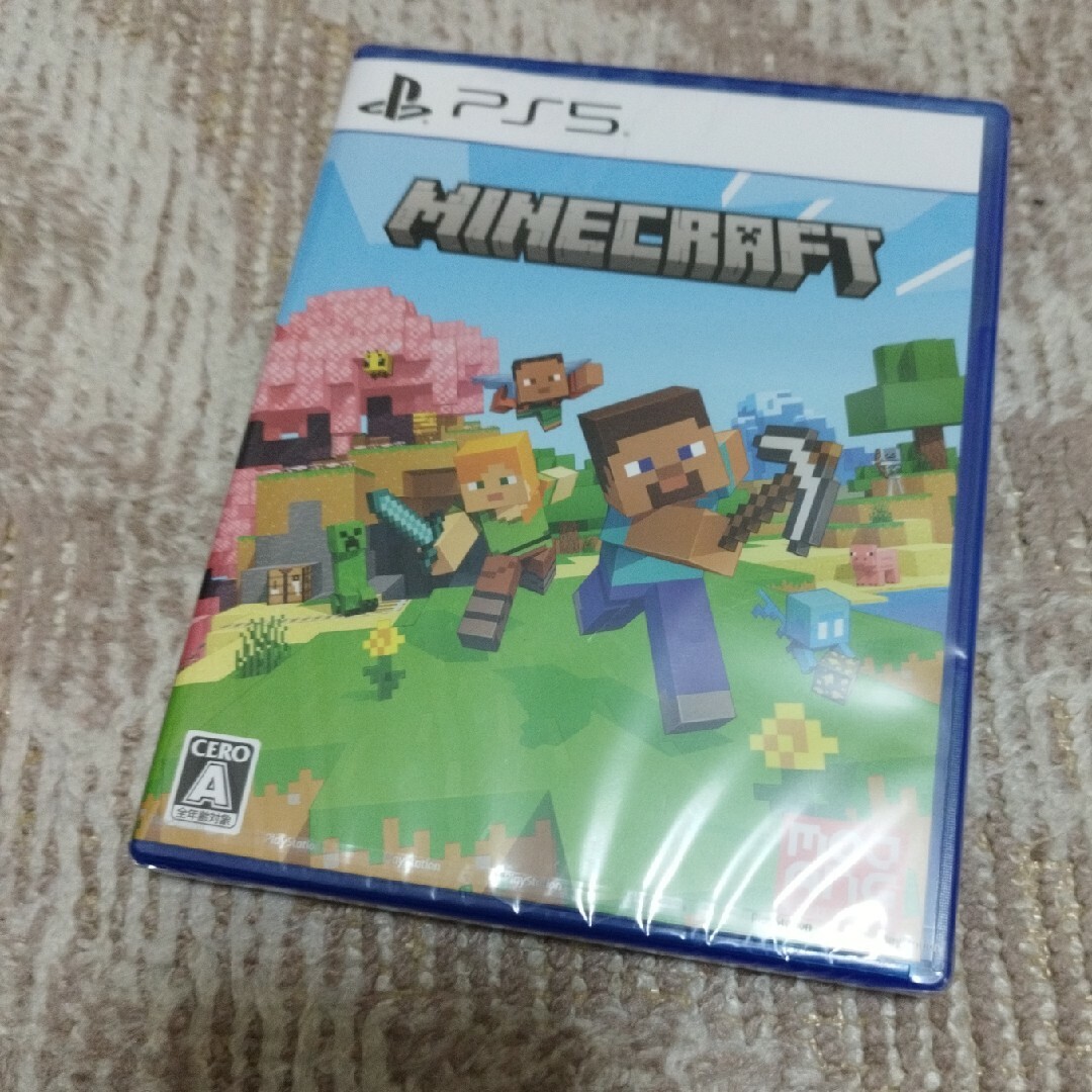 【新品・未開封品】Minecraft PlayStation 5 エンタメ/ホビーのゲームソフト/ゲーム機本体(家庭用ゲームソフト)の商品写真