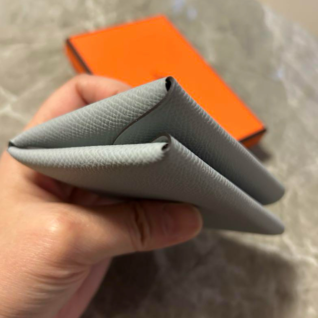 HERMES - HERMES カルヴィデュオ 新品未使用 ブルーグラシエ K刻 HERMES - HERMES カルヴィデュオ 新品未使用 ブルーグラシエ K刻