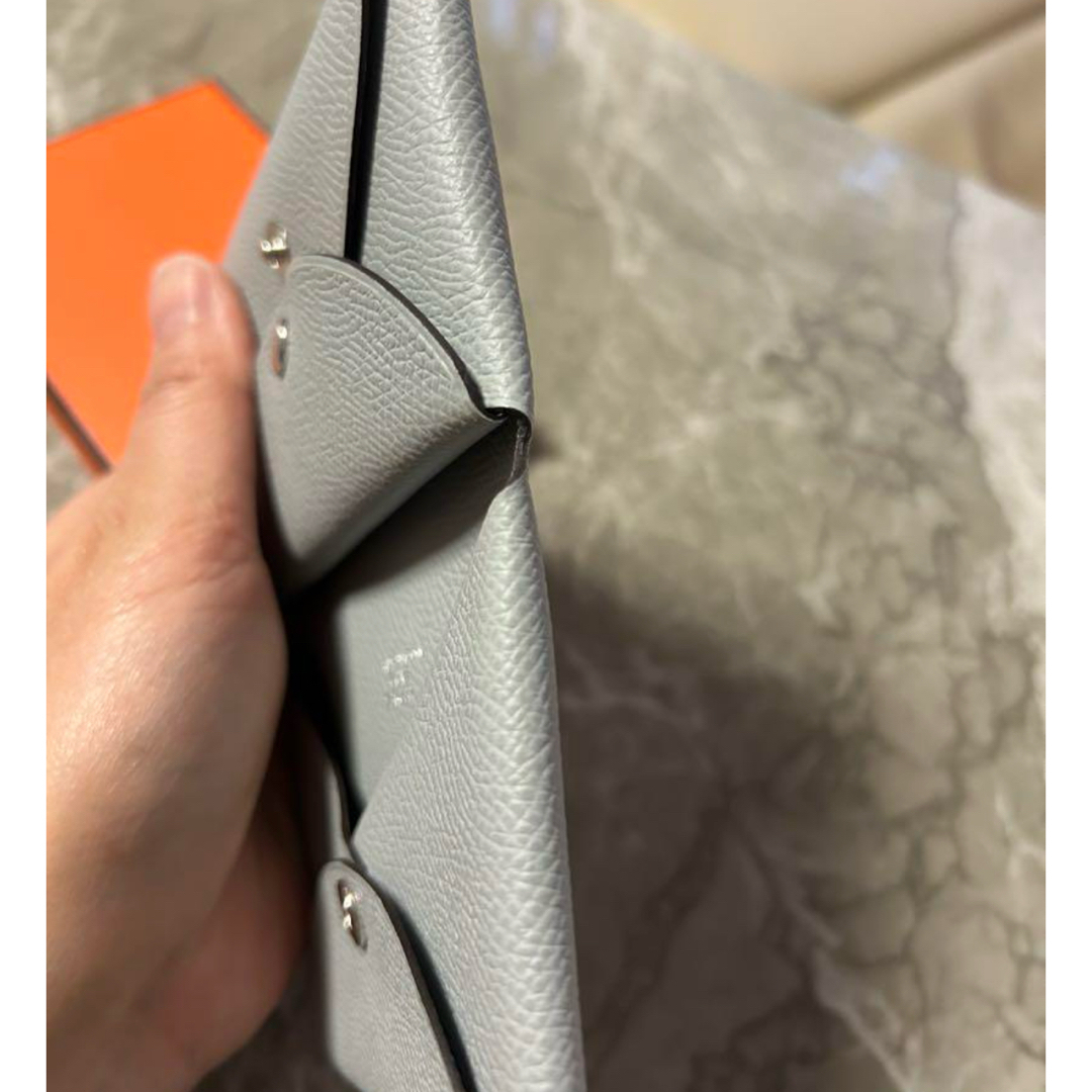 HERMES - HERMES カルヴィデュオ 新品未使用 ブルーグラシエ K刻 HERMES - HERMES カルヴィデュオ 新品未使用 ブルーグラシエ K刻
