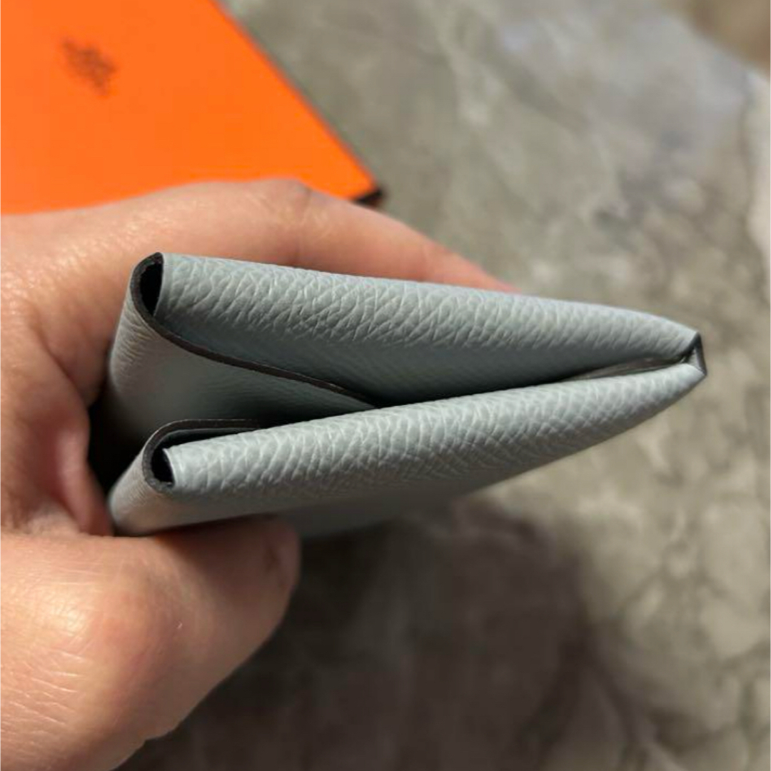 HERMES - HERMES カルヴィデュオ 新品未使用 ブルーグラシエ K刻 HERMES - HERMES カルヴィデュオ 新品未使用 ブルーグラシエ K刻