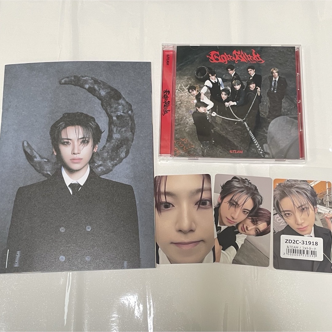 &TEAM - &TEAM Go in Blind 月狼 YUMA ユウマソロ盤 フウマ &TEAM - &TEAM Go in Blind 月狼 YUMA ユウマソロ盤 フウマ