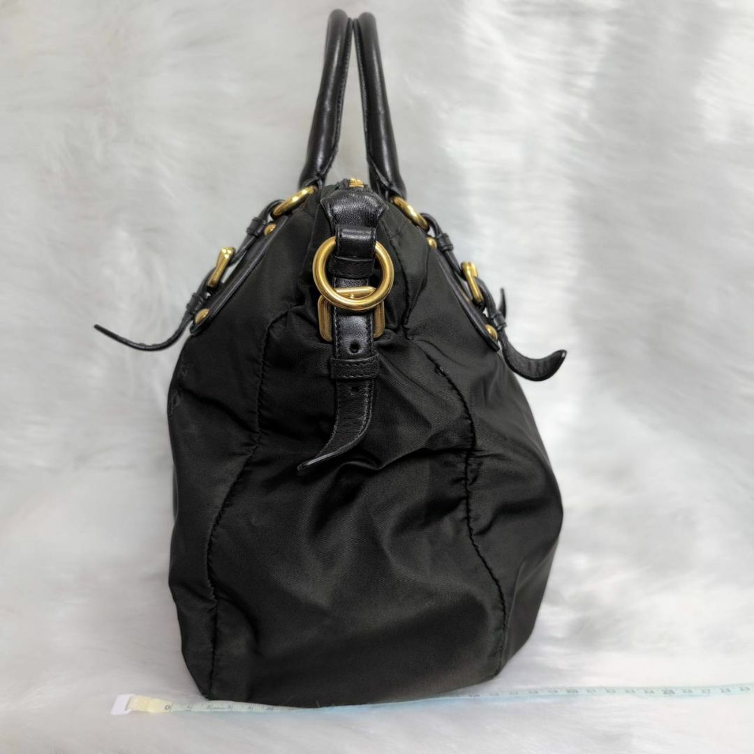 PRADA - 【極美品】 PRADA ハンドバッグ ロゴジャガード PRADA - 【極美品】 PRADA ハンドバッグ ロゴジャガード