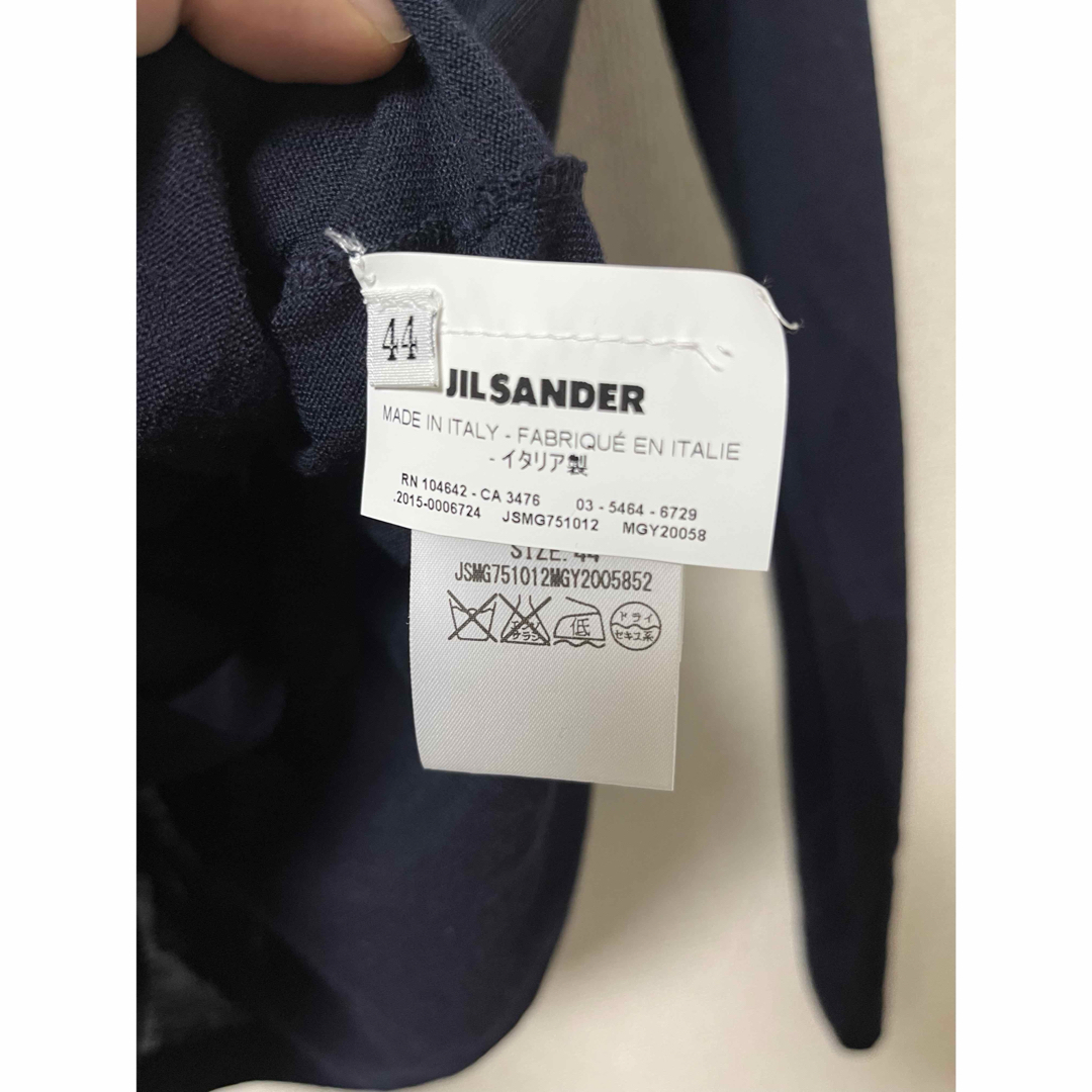JIL SANDER - 美品 ジル・サンダー カーディガン ネイビー紺 JIL SANDER - 美品 ジル・サンダー カーディガン ネイビー紺