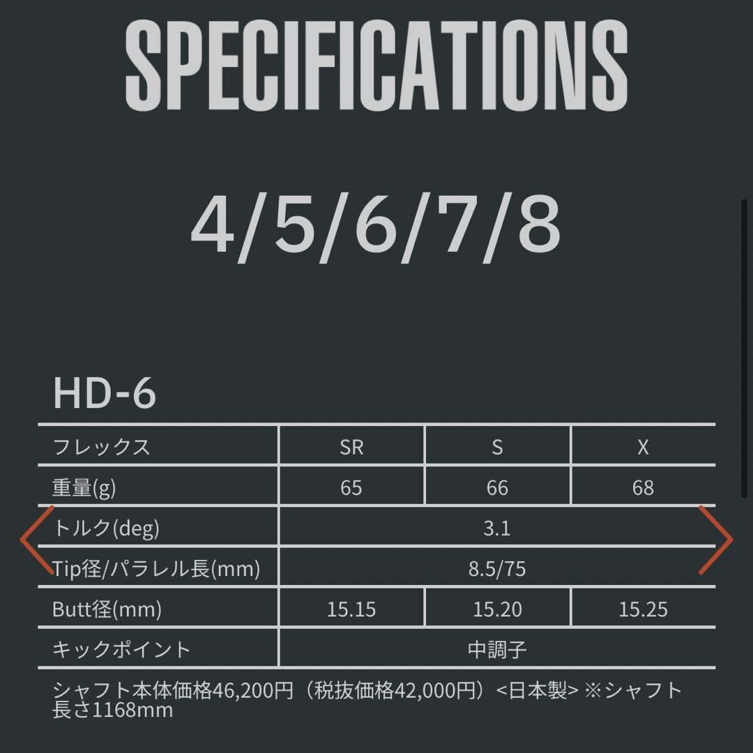 Graphite Design - 希少!TourAD HD-6S 最新テーラーメイド 1W Graphite Design - 希少!TourAD HD-6S 最新テーラーメイド 1W