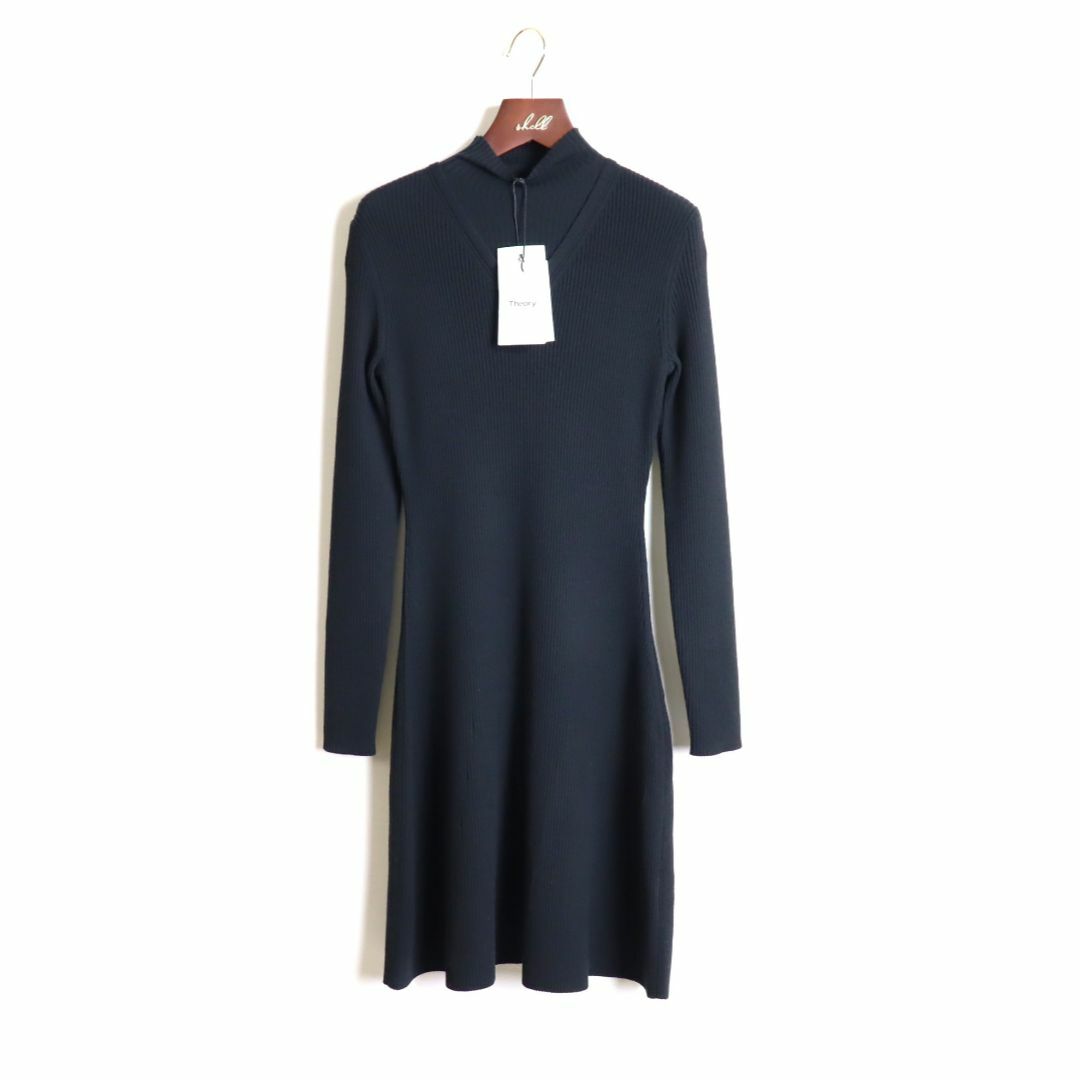 Theory - Theory 23AW リブ ハイネック ニット ワンピース