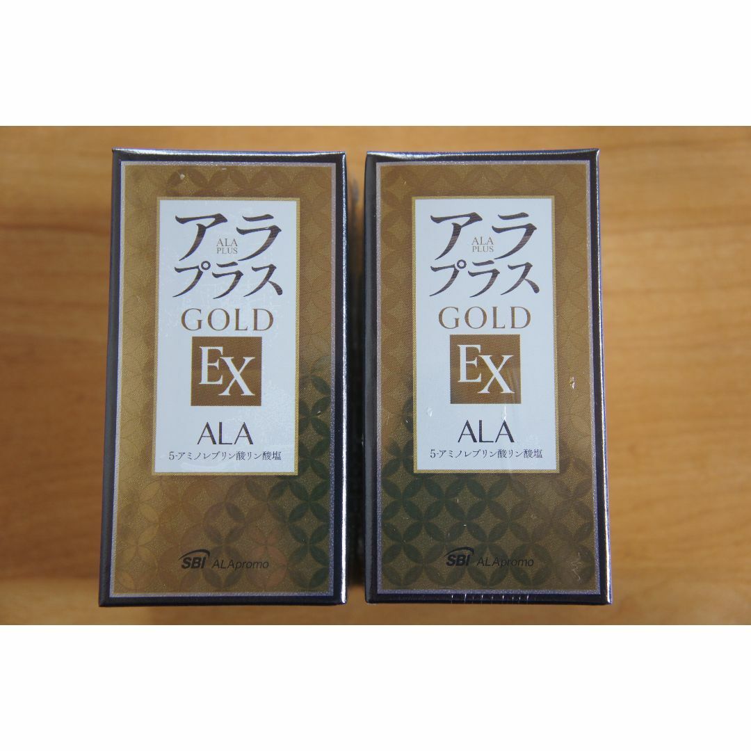 2個 アラプラス GOLD ゴールドEX 未開封新品 SBIの通販 by k