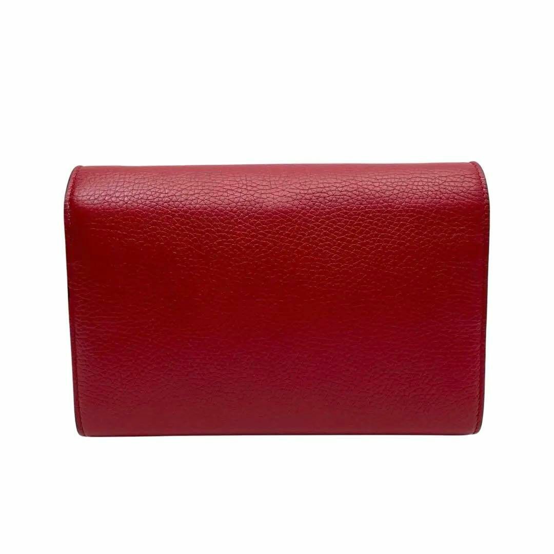 GUCCI - 美品 グッチ GG マーモント チェーン ウォレット GUCCI - 美品 グッチ GG マーモント チェーン ウォレット