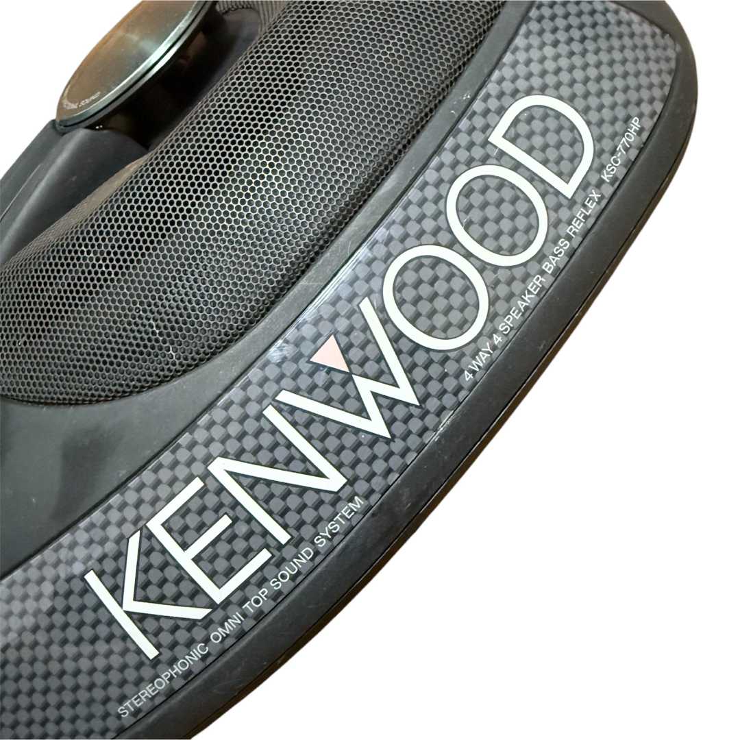 KENWOOD - 激レア 旧車 KEN WOOD KSC-770HP 光るスピーカーの KENWOOD - 激レア 旧車 KEN WOOD KSC-770HP 光るスピーカーの