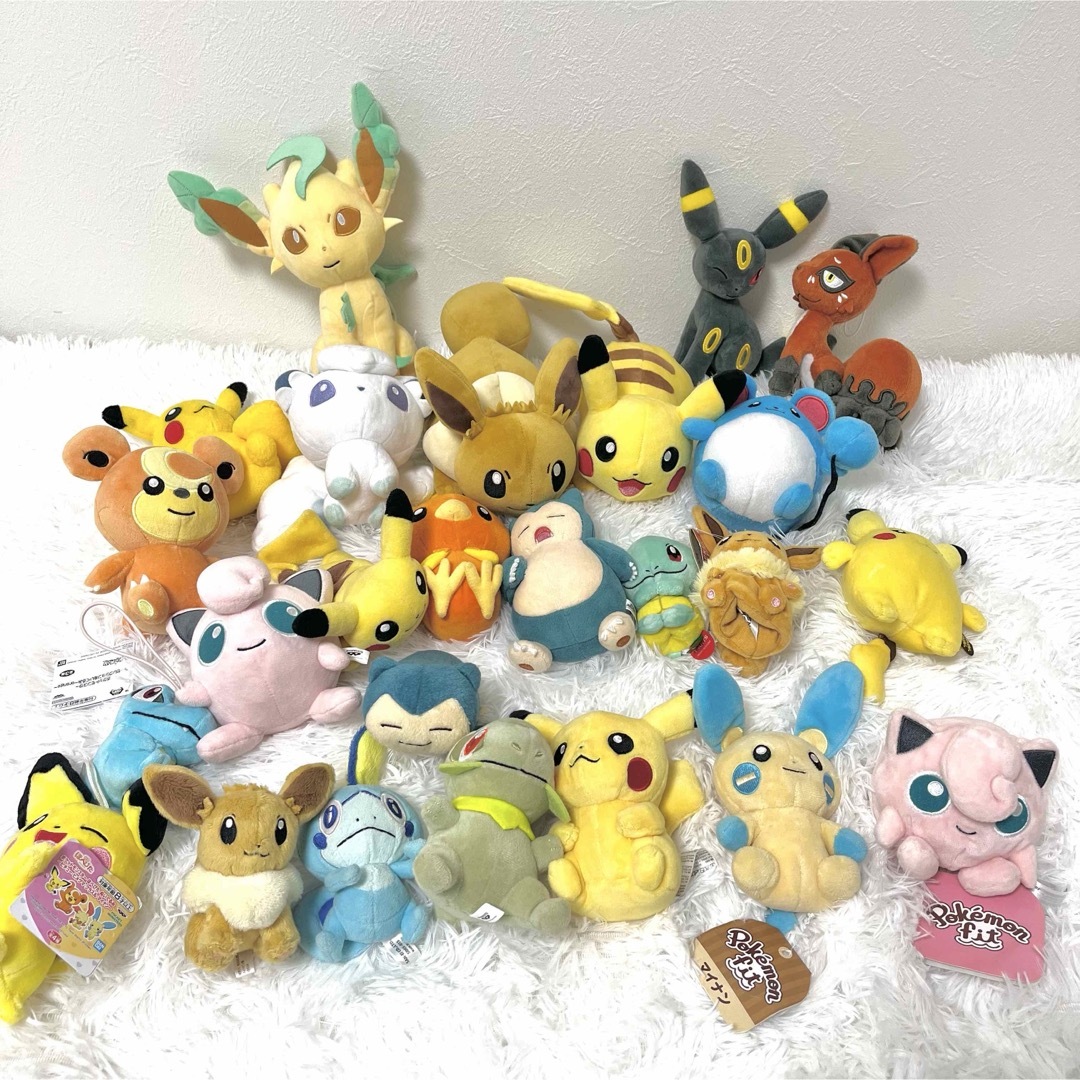 【おすすめ】 ぬいぐるみ ポケモン - ポケモン 25点 ポケモン まとめ売り ぬいぐるみ
