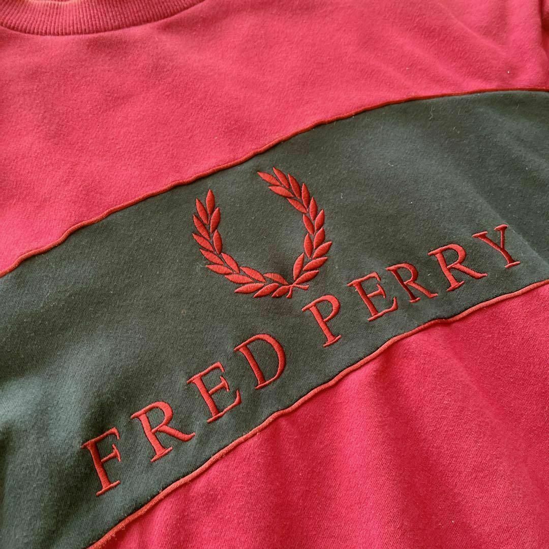FRED PERRY - 希少色 フレッドペリー センターロゴ刺繡 FRED PERRY - 希少色 フレッドペリー センターロゴ刺繡