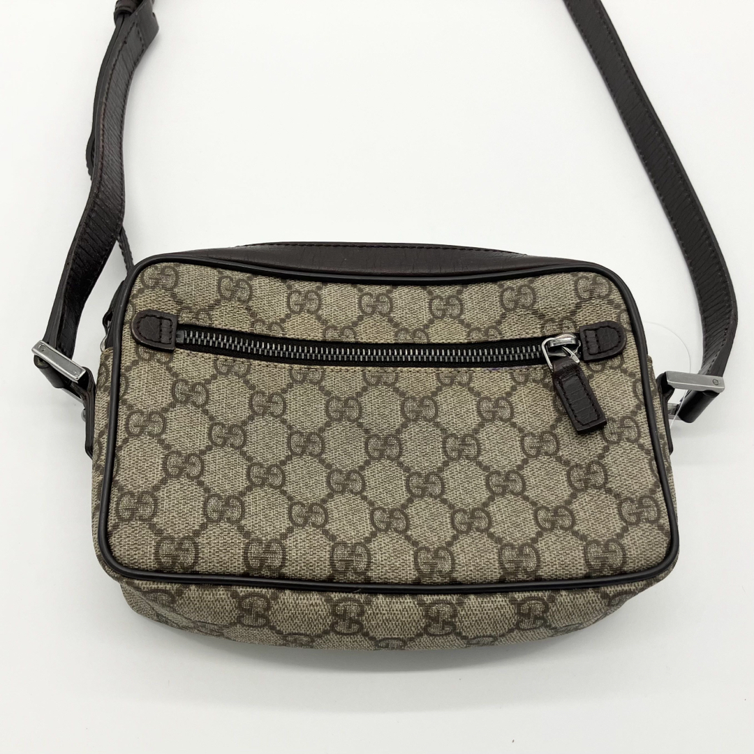 GUCCI - GUCCI GGスプリーム シェリーライン ショルダーバッグ GUCCI - GUCCI GGスプリーム シェリーライン ショルダーバッグ