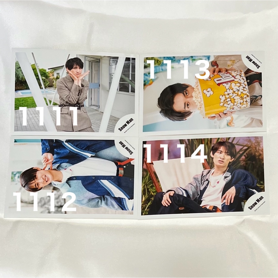 Snow Man(スノーマン)のSnow Man オレンジkiss 公式写真 エンタメ/ホビーのタレントグッズ(アイドルグッズ)の商品写真
