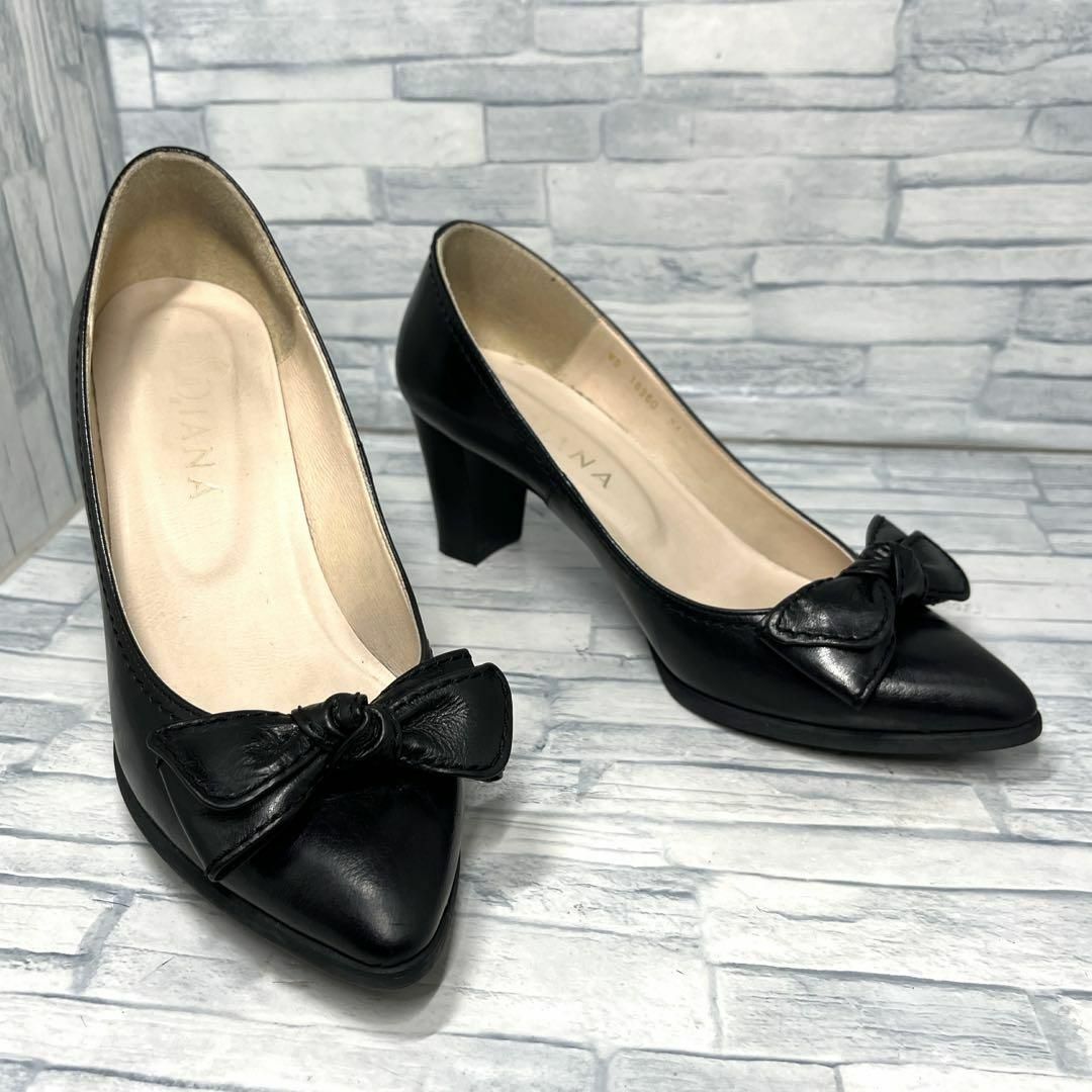 DIANA - ✨美品✨ダイアナ パンプス ハイヒール リボン 日本製 DIANA - ✨美品✨ダイアナ パンプス ハイヒール リボン 日本製