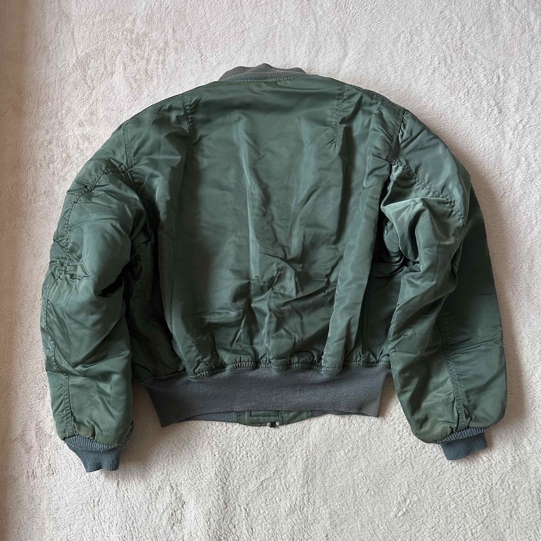 ALPHA INDUSTRIES - ALPHA アルファ MA-1 USA製 50s 復刻 ALPHA INDUSTRIES - ALPHA アルファ MA-1 USA製 50s 復刻