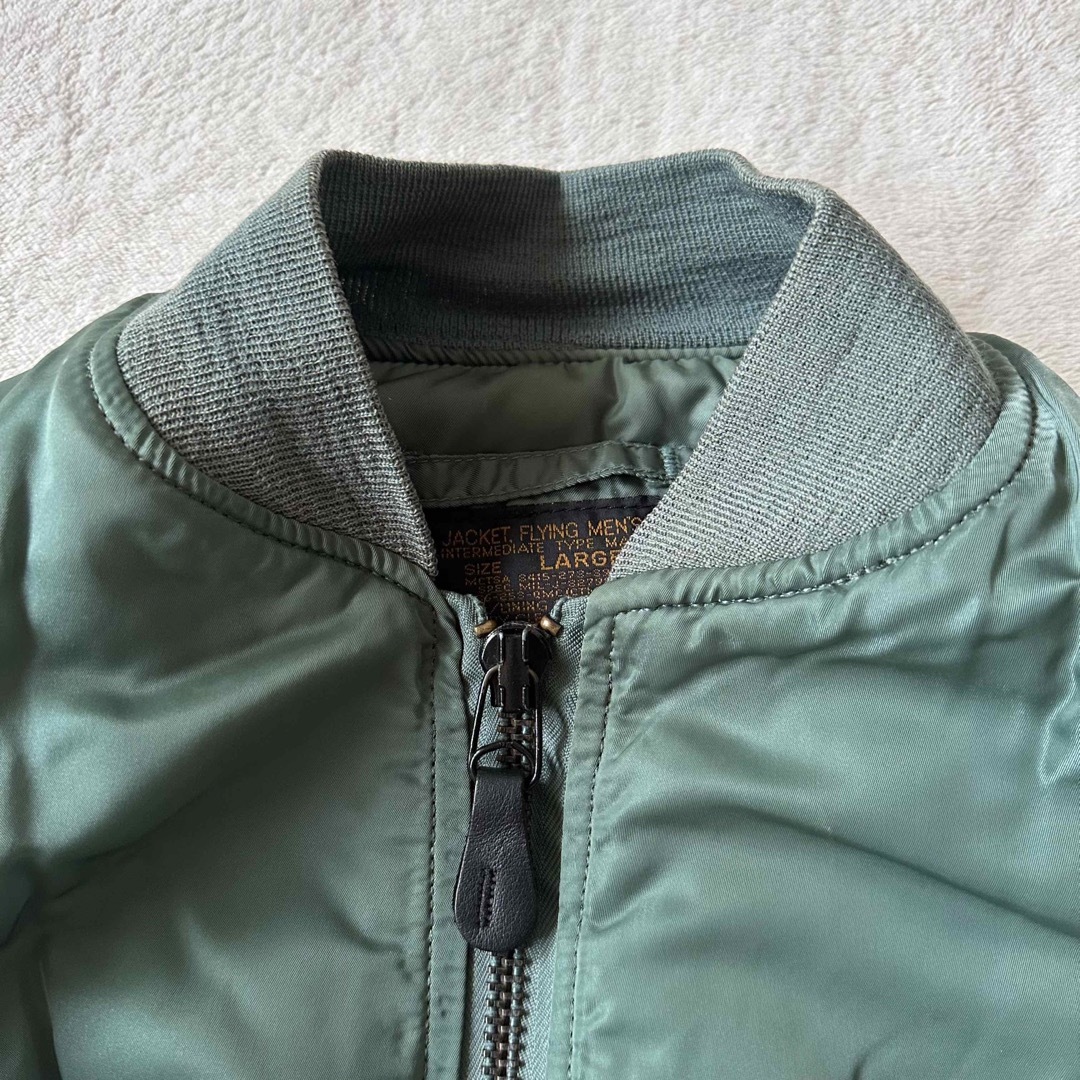 ALPHA INDUSTRIES - ALPHA アルファ MA-1 USA製 50s 復刻 ALPHA INDUSTRIES - ALPHA アルファ MA-1 USA製 50s 復刻